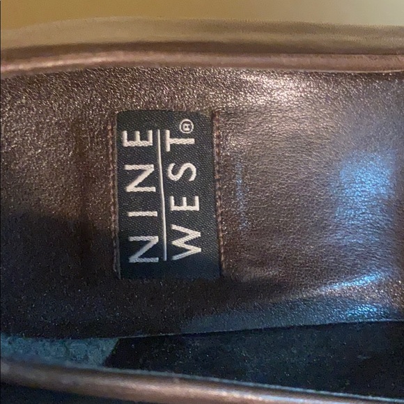 Nine West brown leather shoes - Picture 2 of 4